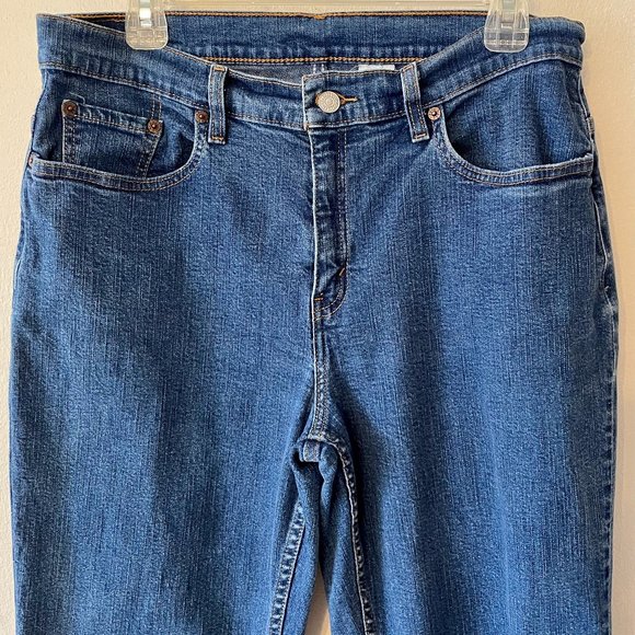 🔥 Levi's | Medium Wash Y2K Red Tab 510 Lower Rise Slim Fit Sz 14 Long - Picture 5 of 11